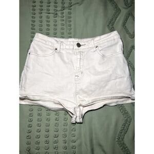 BDG cream super high rise spade shorts womens 29‎ boho casual normcore ethereal